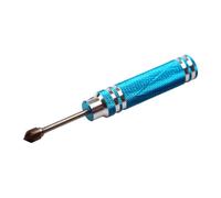 Part Chamfering Hand Tool, Blue | Countersink Drill Bit File with Aluminum Handle for Model Assembly