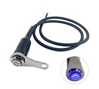 Part Dirt Bike Button Switch on Off Motorcycles Engine Starter Stop Self-lock Motocross Controllers Accessories Replacement Cnc-start Engine on Off for Dirt