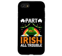Part Irish All Trouble Shamrock St Patrick's Day Leprechaun Case for iPhone SE (2020) / 7/8