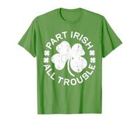 Part Irish All Trouble Shirt Men Women Kids St Patricks Day T-Shirt