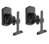 Part King Pair of Speaker Wall Mount Brackets for SONOS PLAY:1 and PLAY:3 with Pivot Tilt & Swivel