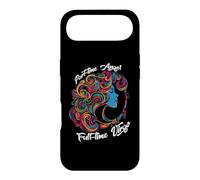 Part-Time Angel Full-Time Virgo Psychedelic Portrait Case for iPhone Air