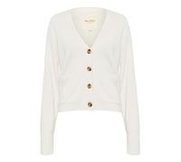 Part Two Women's Cardigan Casual Fit Long Sleeves V-Neck Pockets Button Closure Sweater, Whitecap Gray, XL