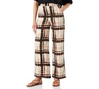 Part Two Women's PannaePW PA Pants, Brown Blurred Square, UK 8