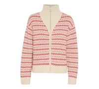 Part Two Women's Pirjopw Cardigan Sweater, Red Jacquard, S