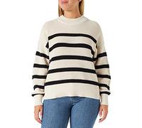 Part Two Women's Retapw Pu Pullover, Black Stripe, XL