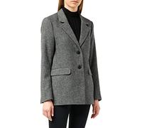 Part Two Women's Ronniepw Bz Blazer, Black Tweed Melange 16 UK