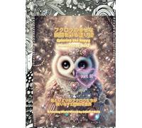 フクロウの幸せな瞬間を彩る塗り絵 part10Coloring the Happy Moments of Owls: 色とりどりのフクロウたちが織りなす幻想的な世界 A Fantasy World Woven by Colorful Owls