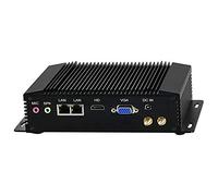 Partaker Fanless Industrial PC,Mini PC with Celeron J1900/N3520/N2920 CPU, 8GB Ram 64GB SSD,2xCOM, 2xUSB 3.0, 4xUSB 2.0, 2xLAN, HD Port, VGA, Wi-Fi, Windows 10 Pro