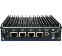 Partaker Mini PC, Micro Firewall Appliance, Router PC, OPNsense, Intel Celeron J6412, 4 x 2.5GbE I225-V B3, HDMI, DP, TPM2.0, AES-NI, SIM Slot, C11, DDR4 8G RAM, 240G SSD