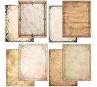 PARTH IMPEX 56 Sheets Vintage Medieval Writing Paper 8.5x11 - Letter Size