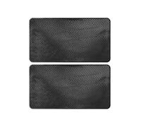 Parthan 2 Pcs Anti-slip Car Dash Sticky Pads,Extra Large Size Self Adhesive Car Dashboard Non Slip Mats,Heat Resistant Non-Slip Mats for Cars,Trucks,Trains,Ships,Rooms,Kitchens & Offices(Black)