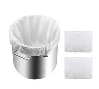 Parthan 2 Pcs Large Reusable Fine Mesh Strainer Bag, 66cm x 56cm Straining Bag, Muslin Bags, Reusable Brew Bags, for Beer Wine Jam Fruits Nut Milk and Yogurt