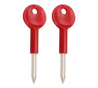 Parthan 2 Pcs Star Key, Window Key, Universal Keys for Window, Lock Bolt Key for Simple Doors, Windows, Fire Door, Pipe Well Door and Fire Hydrant, Star Keys