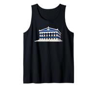Parthenon, Akropolis - Flag of Greece Tank Top