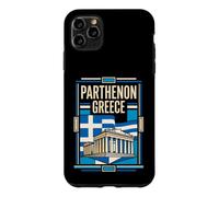 Parthenon Greece Flag Acropolis Ancient Temple Retro Art Case for iPhone 11 Pro Max