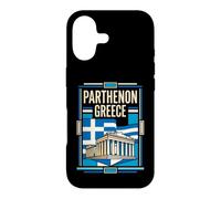 Parthenon Greece Flag Acropolis Ancient Temple Retro Art Case for iPhone 17