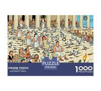 Parthenon Temple in Athens Wooden Jigsaw Puzzle Waterproof 1000 Piece Puzzles for Adults Gifts Fun Home Decoration