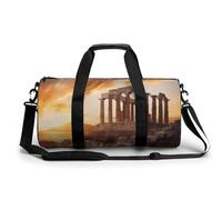 Parthenon Temple on A Sunset Gym Bag Travel Duffel for Men Women