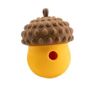 Participate in Pet Feeders to Solve Pets' Anxiety, Attract Pets to Play with Pet Food Leakage Devices, Interesting Feeding Devices, Anti Bite Cat Food Toys.(Brownish yellow)