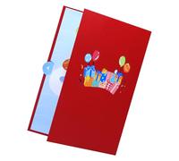 Participatory Burst Up Birthday Card With Multicolor Paper Sculpture Easy Storage Plan For Kids And Adults Unique Birthday Party Invitation Card