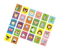 Participatory Script Scintillate Layouts Set of 26 with Animal Screen Plan for Kids Educational Development Educational Script Learning Dolls