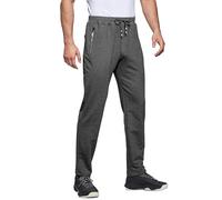 PARTICLE PLANET Men Joggers Tracksuit Bottoms Slim with Zip Pockets | Mens Gym Joggers Cosy Jogging Sports Sweatpants Running Trousers UK with elasticated waist and drawstring