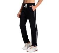 PARTICLE PLANET Tracksuit Bottoms Mens Joggers Slim with 3 Zip Pockets | Mens Running Joggers Cosy Jogging Sports Sweatpants Gym Trousers UK with elasticated waist and drawstring