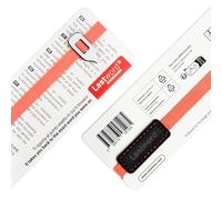 Particular Bookmark, Elastic Bookmark for Men, Women and Kids, Great Gift Idea for Readers, Graduation, Birthday, Cute Gifts for Teachers, Design Gifts - Lastword (Coral)