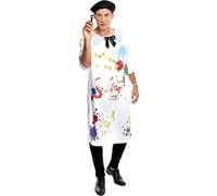 Partilandia Classic Professional Painter Costume for Men Size M Male
