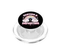 Parting Departing Rainbow Clouds Bows Funny Airport Exchange PopSockets PopGrip for MagSafe