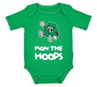 Partisan Celtic Inspired Baby Grow - Mon The Hoops - 100% Cotton - 0-3 Months
