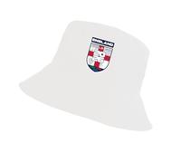 Partisan England Bucket Hat WC2026 - Adult One-Size - 2 Designs to Choose from (White, Badge)