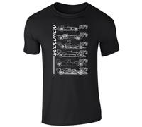 Partisan Evolution of F1 Cars T-Shirt