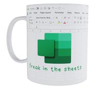 Partisan Freak in the Sheets Mug, Christmas Secret Santa Office Gift 11oz