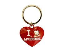 Partisan I Love Liverpool 3D Heart Keyring