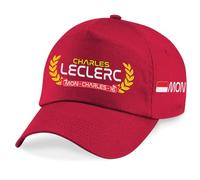 Partisan Leclerc Cap - Adult One-Size - Red or Black (Red)