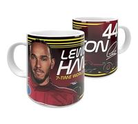 Partisan Lewis Hamilton Ceramic Mug 2025-11oz Red/Yellow