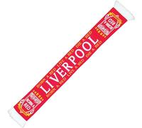 Partisan Liverpool Born A Red Scarf Knitted - Double Sided (Red/White/Yellow)