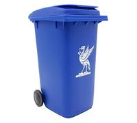 Partisan Liverpool Miniature Wheelie Bin - Desk Tidy/Organiser (Blue)