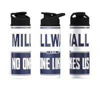 Partisan Millwall No One Likes Us Big Mouth Water Bottle (600ml)