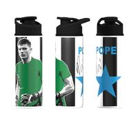 Partisan Newcastle Nick Pope Water Bottle Aluminium 750ml - Football Fan Gift