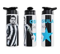 Partisan Newcastle William Osula Water Bottle Aluminium 600 or 750ml - Football Fan Gift (Multicoloured, 750, Millilitres)