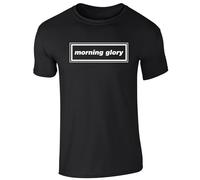 Partisan Oasis Morning Glory T-Shirt - Adult (UK, Alpha, L, Regular, Regular, Black)