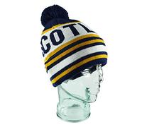 Partisan Scotland Bobble Hat Navy White & Gold