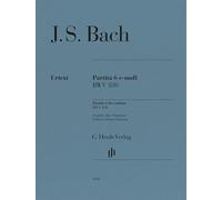 Partita 6 in e minor - Piano Sheet Music - Urtext Edition Without Fingering - G. Henle Verlag (HN 1696): Besetzung: Klavier zu zwei Händen