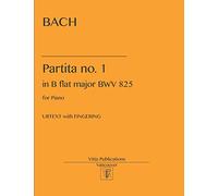Partita no. 1 in B flat major BWV 825: Urtext with Fingering