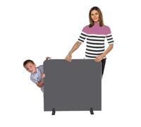 Partition Screen Room Divider Merrick/Grey Trim 900x1000mm