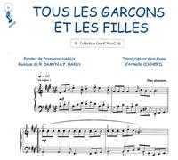 Partition : Tous les garçons et les filles de mon age - Piano et Paroles - Feuillet
