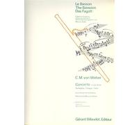 Partitions classique BILLAUDOT WEBER CARL-MARIA VON - CONCERTO EN FA MAJEUR OPUS 75 - BASSON ET PIANO Basson